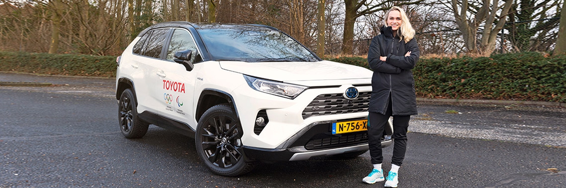 Irene Schouten nieuwe ambassadeur van Toyota