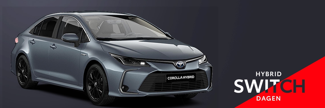 Switch naar de Toyota Corolla Sedan Hybrid!