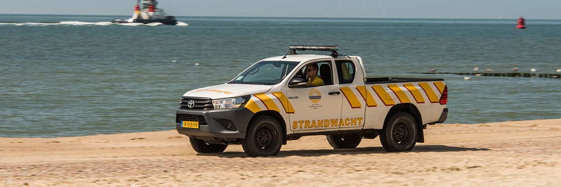 Hilux onmisbaar voor Strandwacht Zoutelande