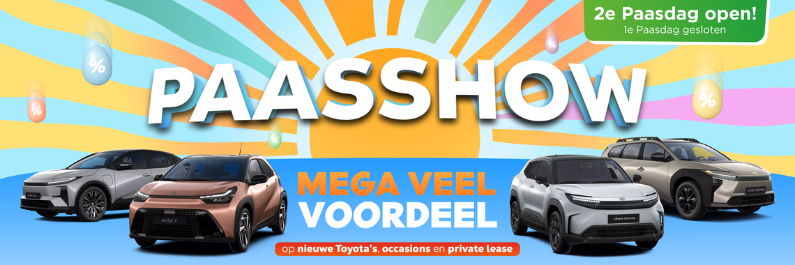 Paasshow Toyota Culemborg 2026