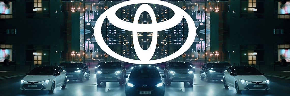 Het nieuwe logo van Toyota